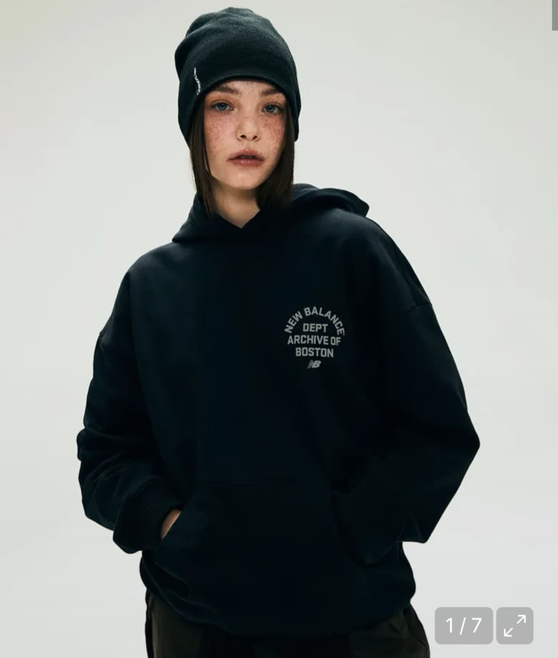 뉴발란스 uni 보스턴 아카이브 후드티 M 상품이미지1