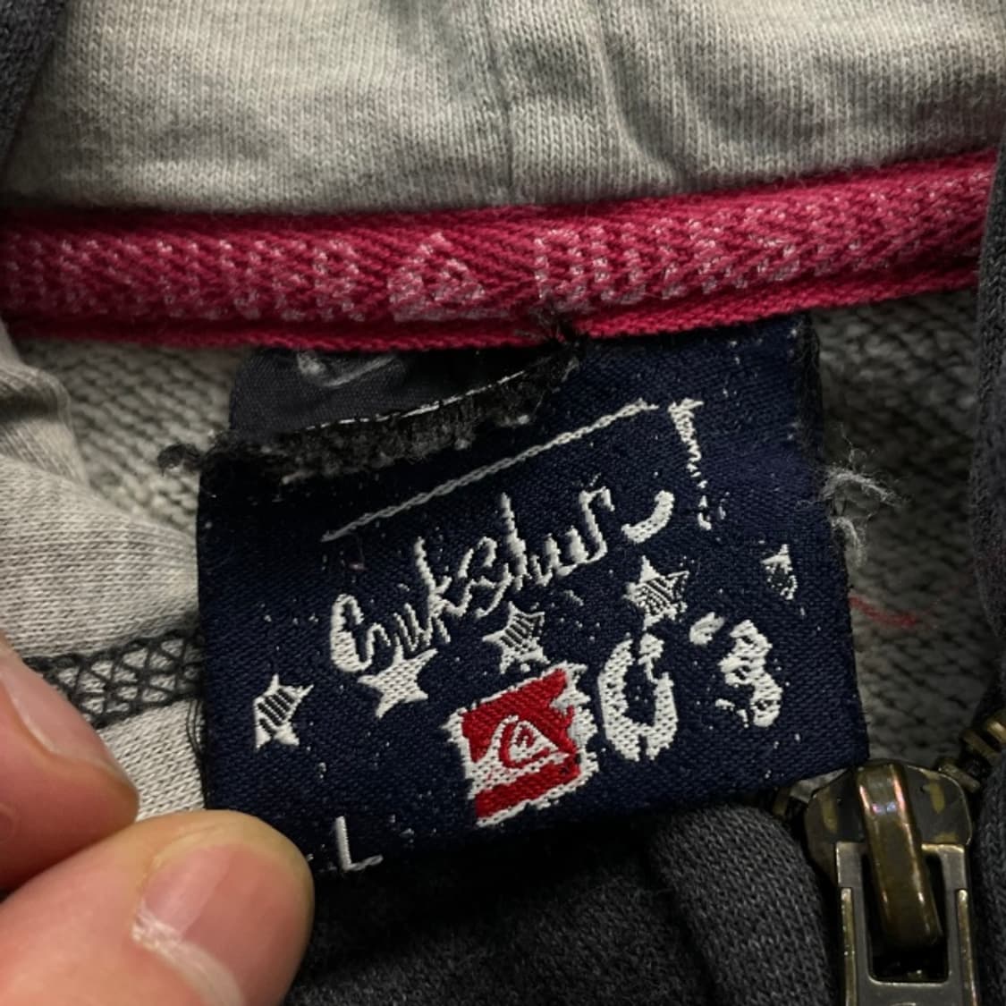 100 퀵실버 Y2K 후드집업 상품이미지3