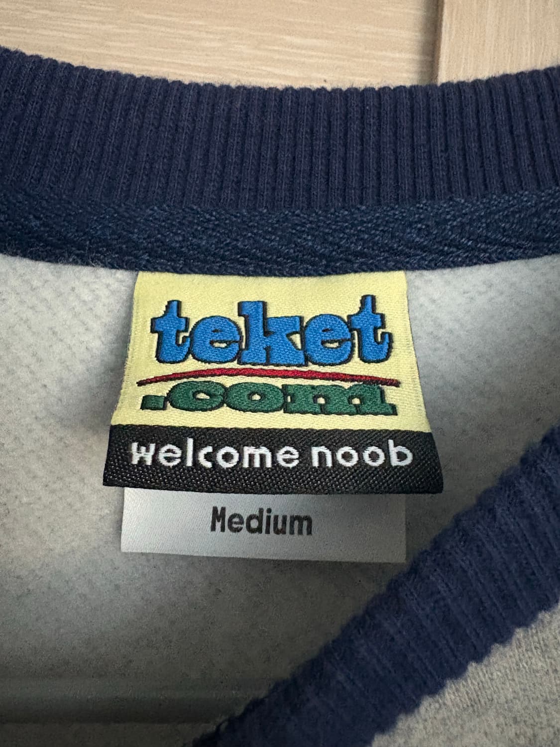 테켓 맨투맨 M 상품이미지2