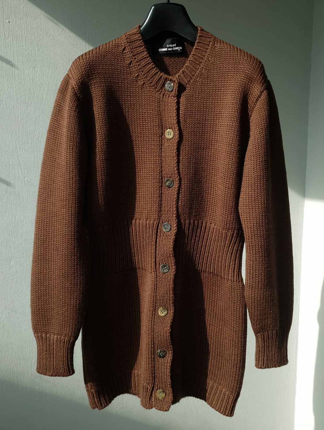 03aw Comme des garcons wool cardigan 상품이미지2