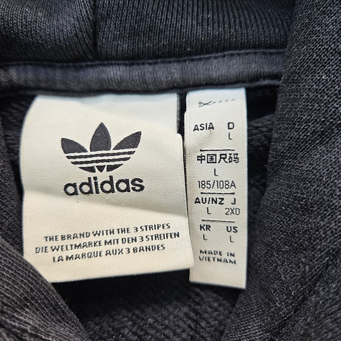 L 아디다스 에센셜 레트로 워시드 후드티 0319Y 상품이미지3