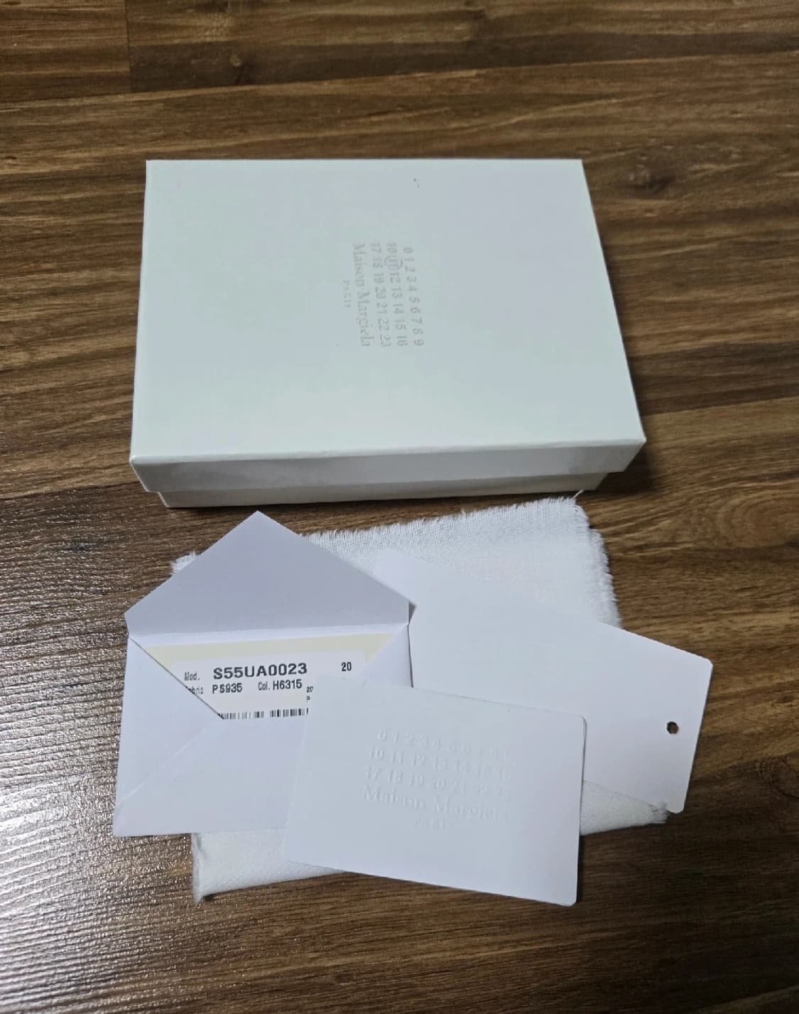 [새상품]메종 마르지엘라 블랙 가죽 카드 지갑 [정품] 상품이미지5