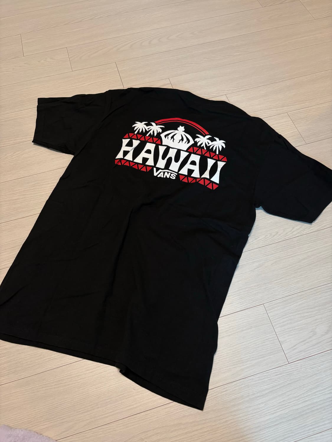 반스 하와이 한정 티셔츠 블랙 M사이즈(100사이즈) 상품이미지1