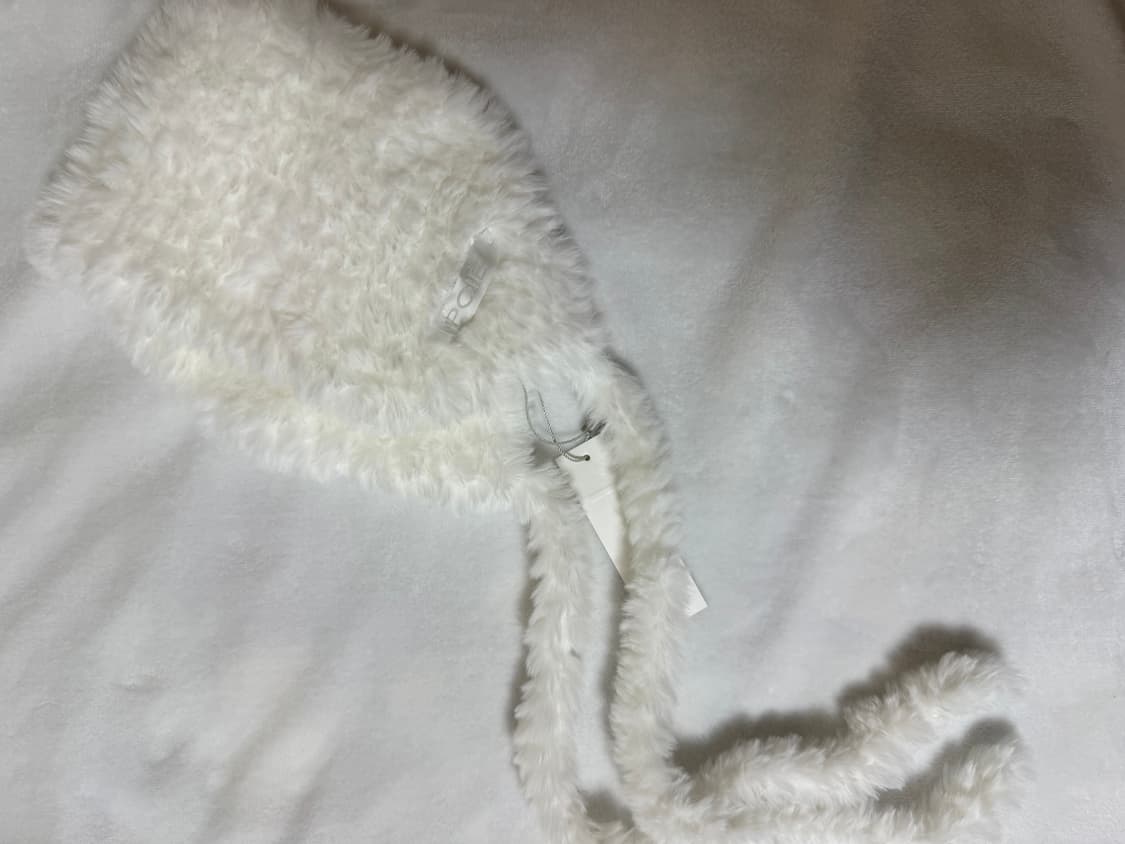 포이에 handmade furry earmuff (white) 이어머프 상품이미지2