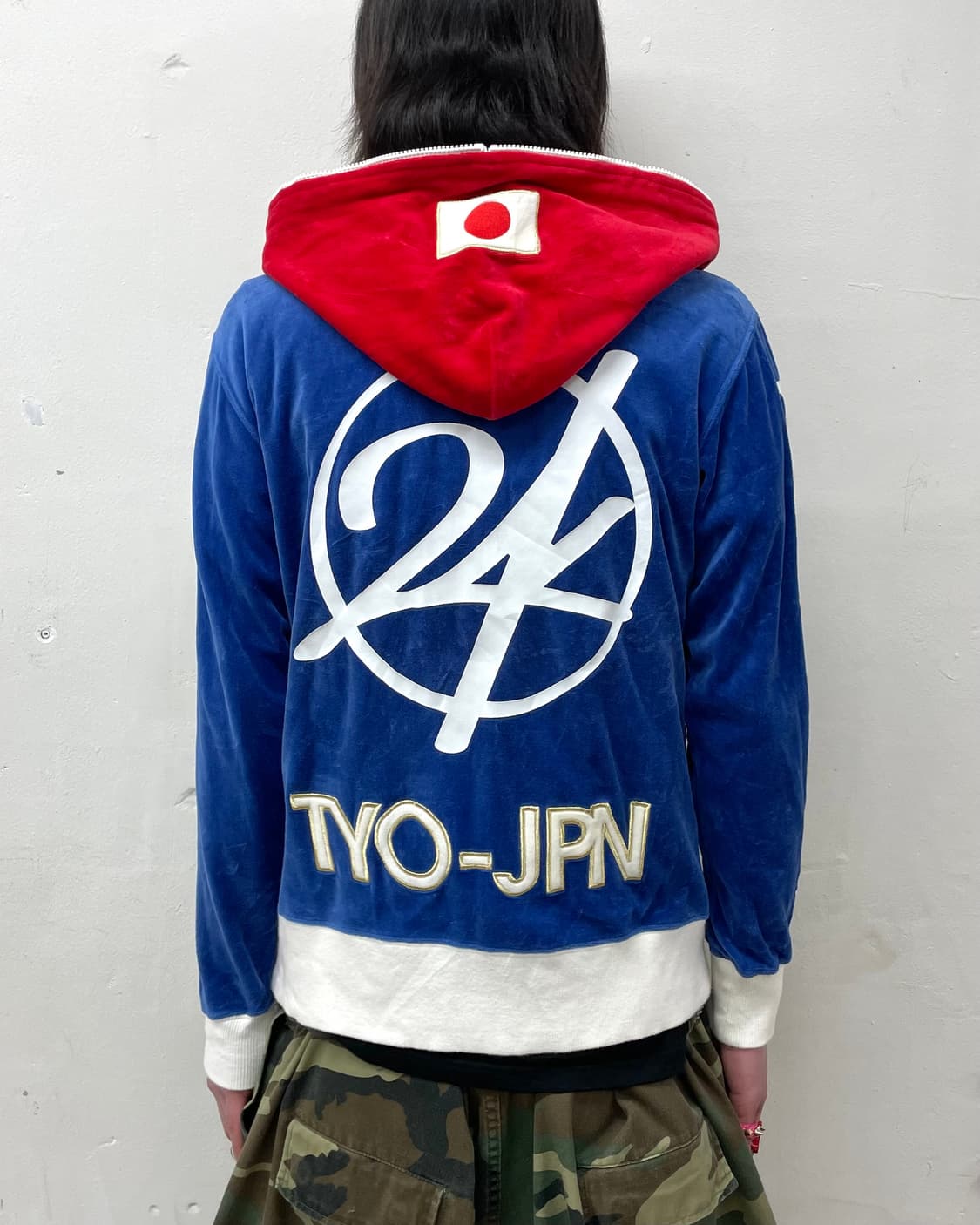 Star 24 Blue Hooded Zip-Up  상품이미지2