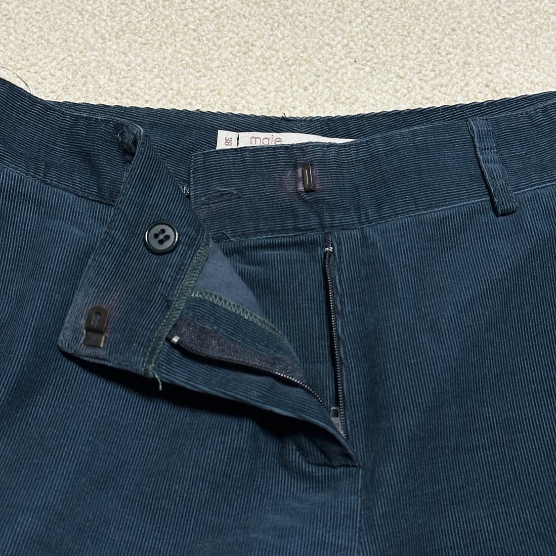 마쥬 코듀로이 코튼 팬츠 상품이미지6