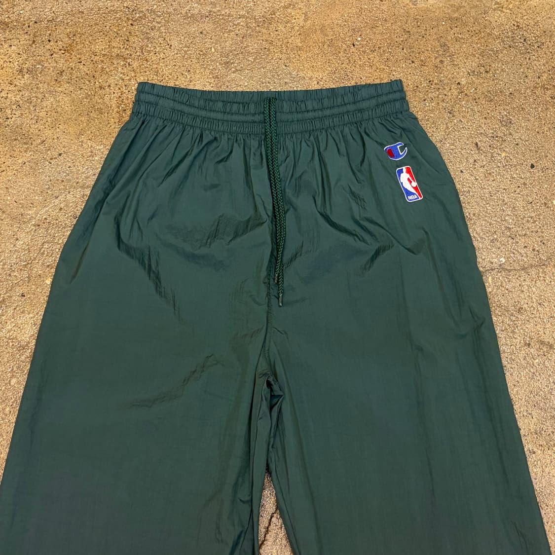 90s USA 빈티지 챔피온 NBA 츄리닝 바람막이 트레이닝팬츠 상품이미지2