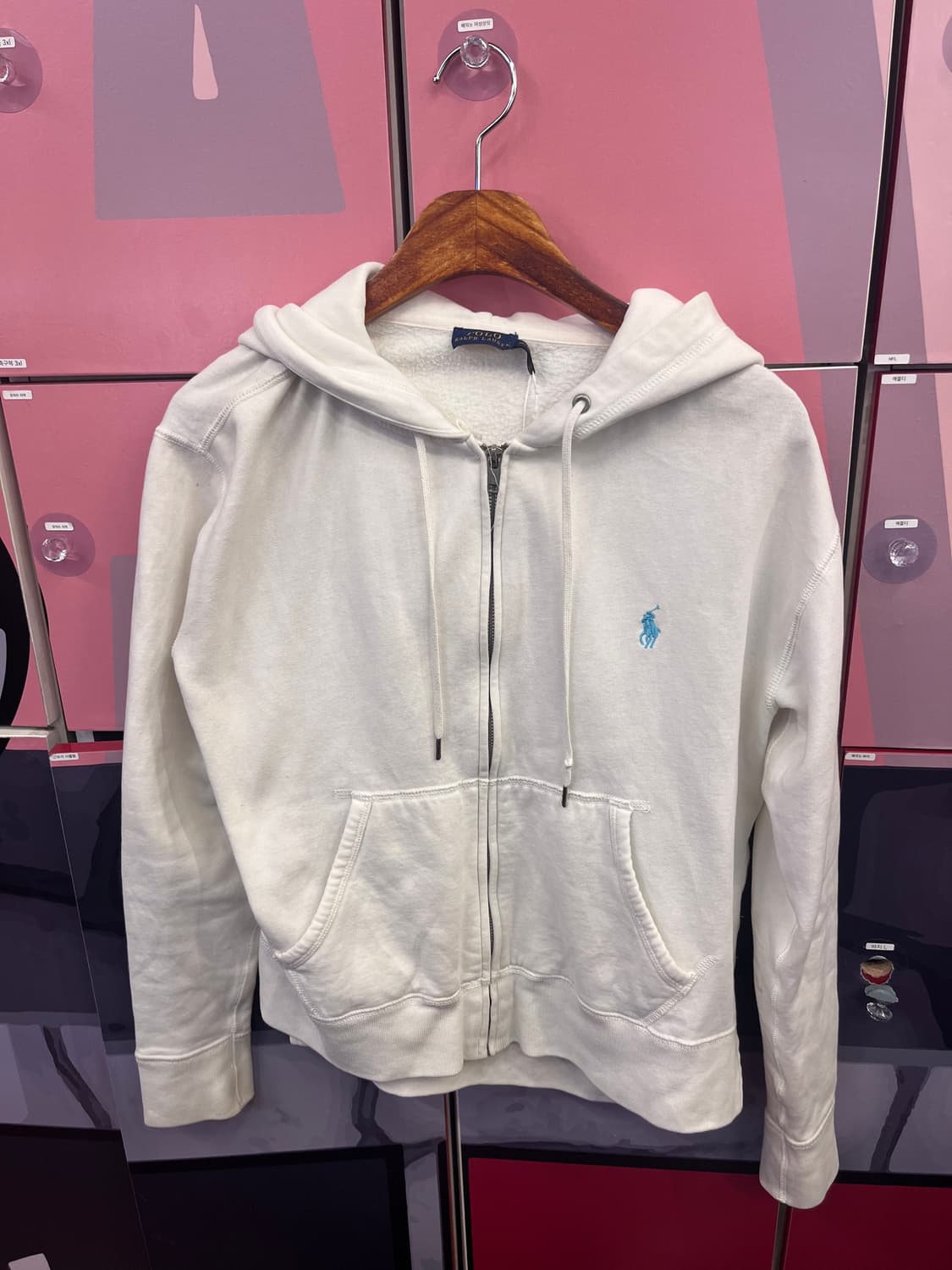 Mint Logo Point Polo Hooded Zip-Up  상품이미지5