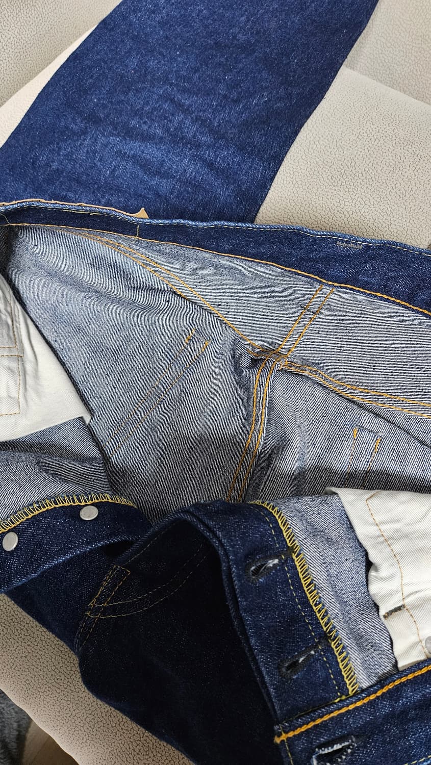 오어슬로우 105 원워시 데님팬츠 3사니즈 상품이미지6