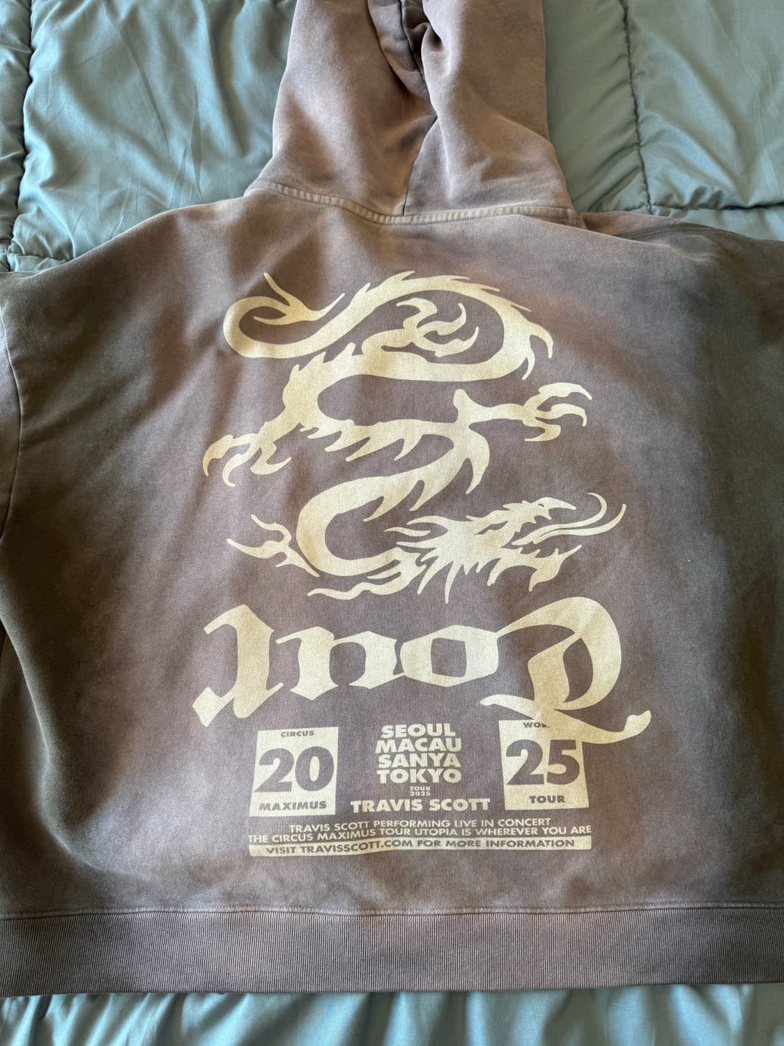 ) 트래비스 스캇 키르쿠스 막시무스 스타디움 투어 후드집업 상품이미지2