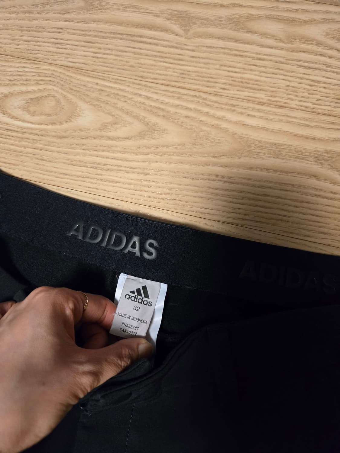 [32] 아디다스 남성 골프 기모 바지 상품이미지5