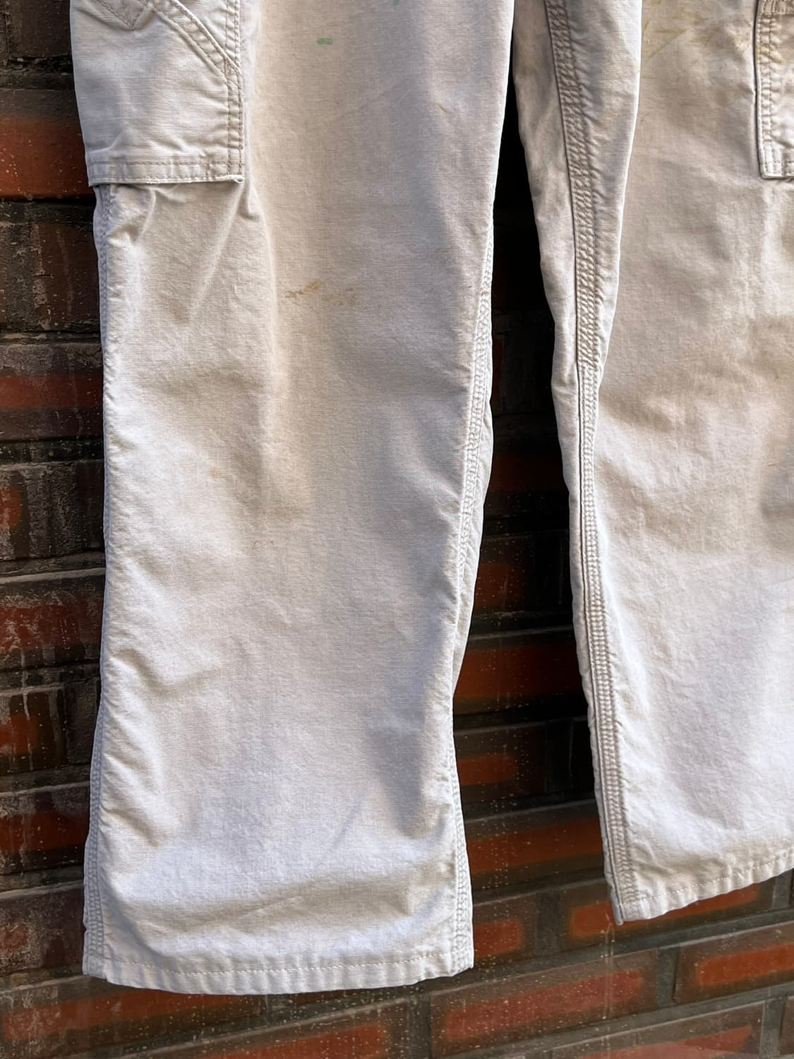 [36x30] 칼하트 빈티지 카고팬츠 베이지 워크웨어 팬츠 D280 상품이미지4