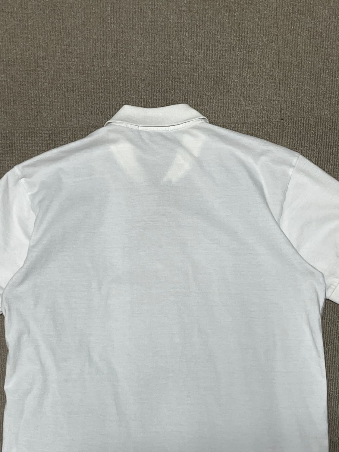 00s 꼼데가르송 옴므 아카이브 체크 블럭 카라 반팔티셔츠 J02546 상품이미지9