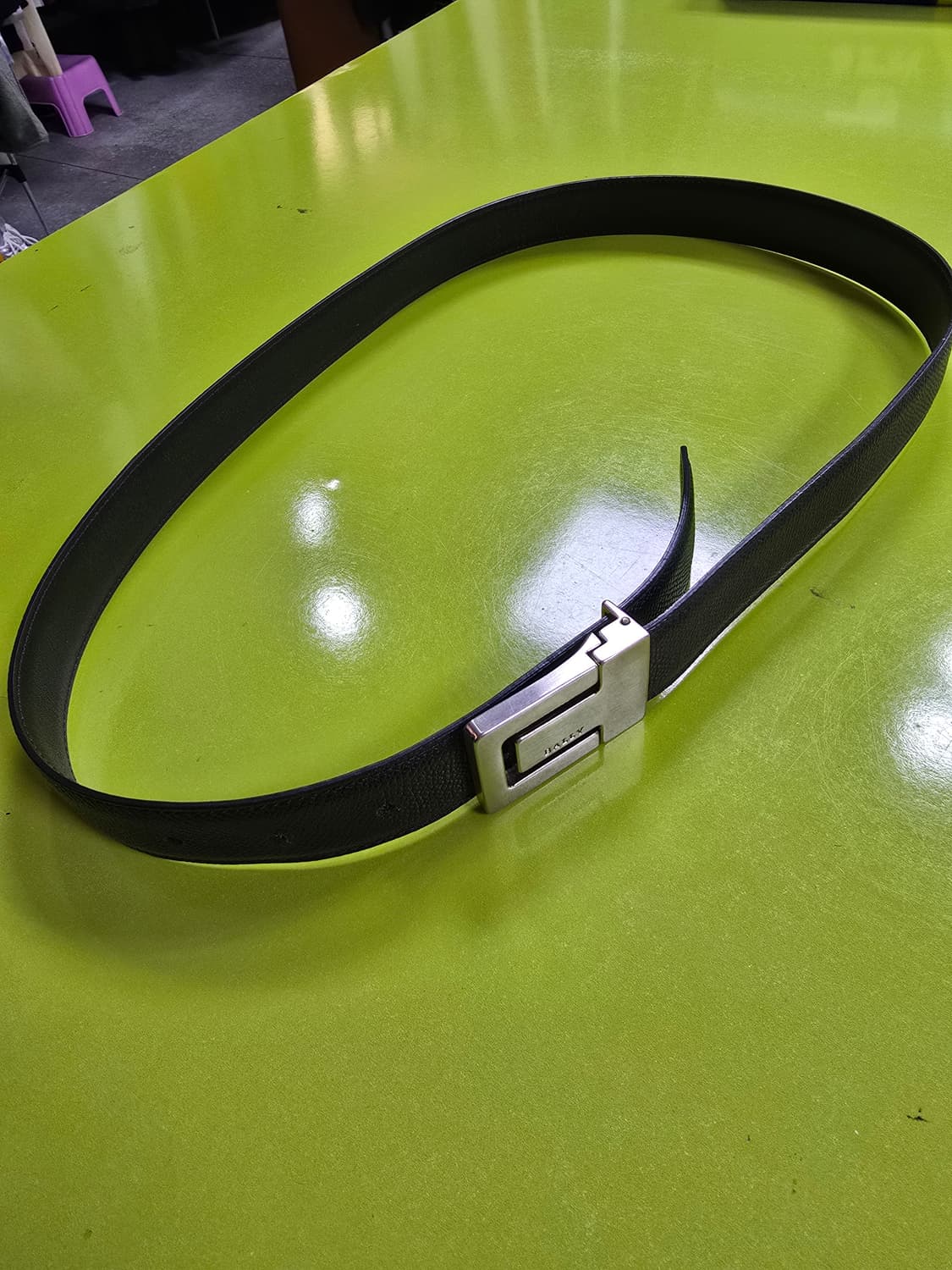 BALLY 발리 남성 가죽 벨트 (1466) 상품이미지4