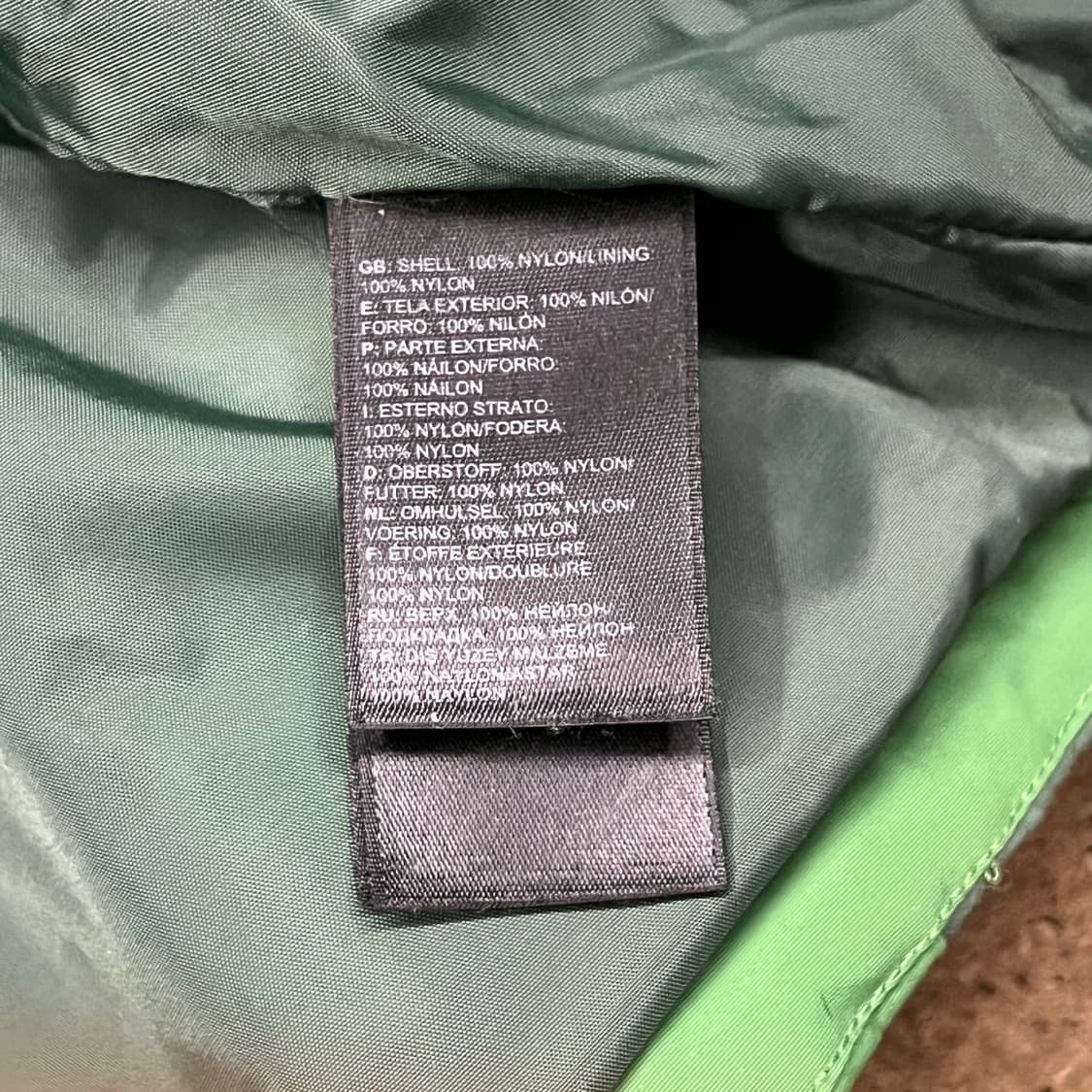 [정품/M] 노스페이스 그린 바람막이 자켓 b10 상품이미지6