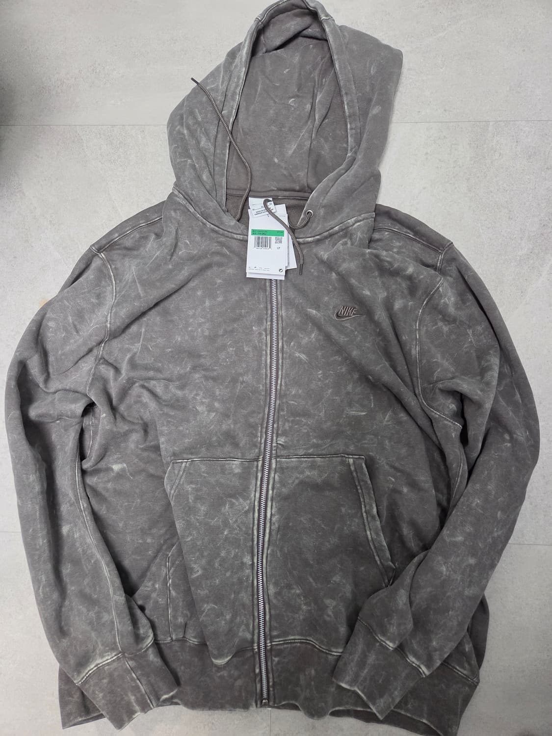 나이키 워싱 후드집업 상품이미지1