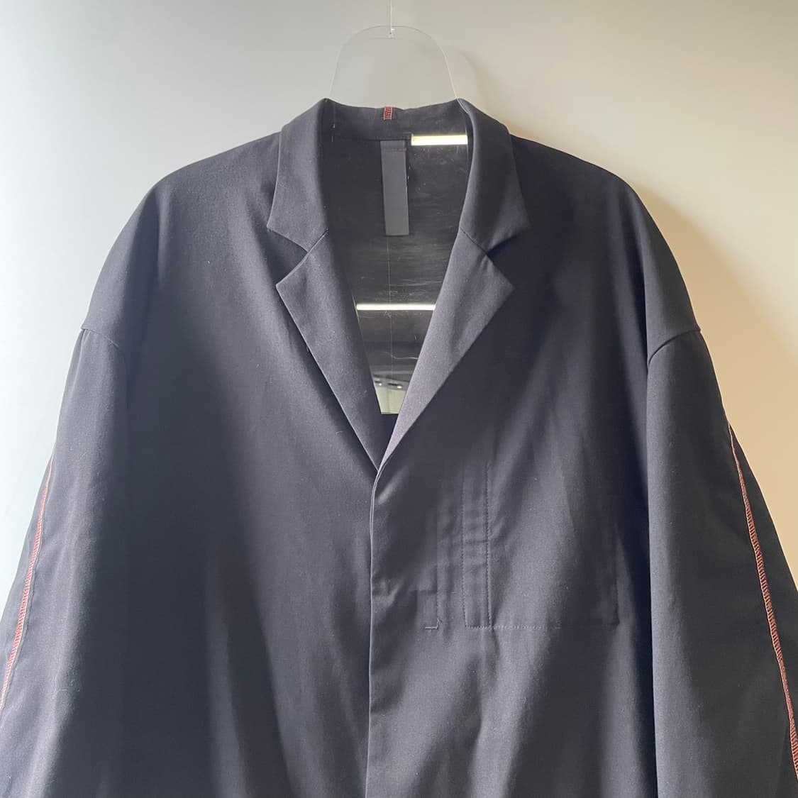 신야코즈카 스티치 백포켓 자켓 상품이미지2