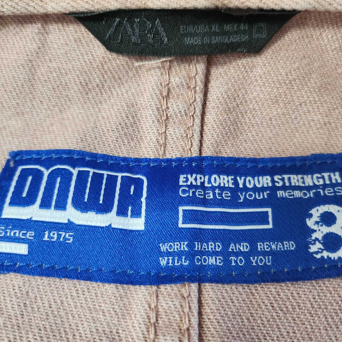 《ZARA 자라 면 자켓
●남녀공용
●A급상태 상품이미지4