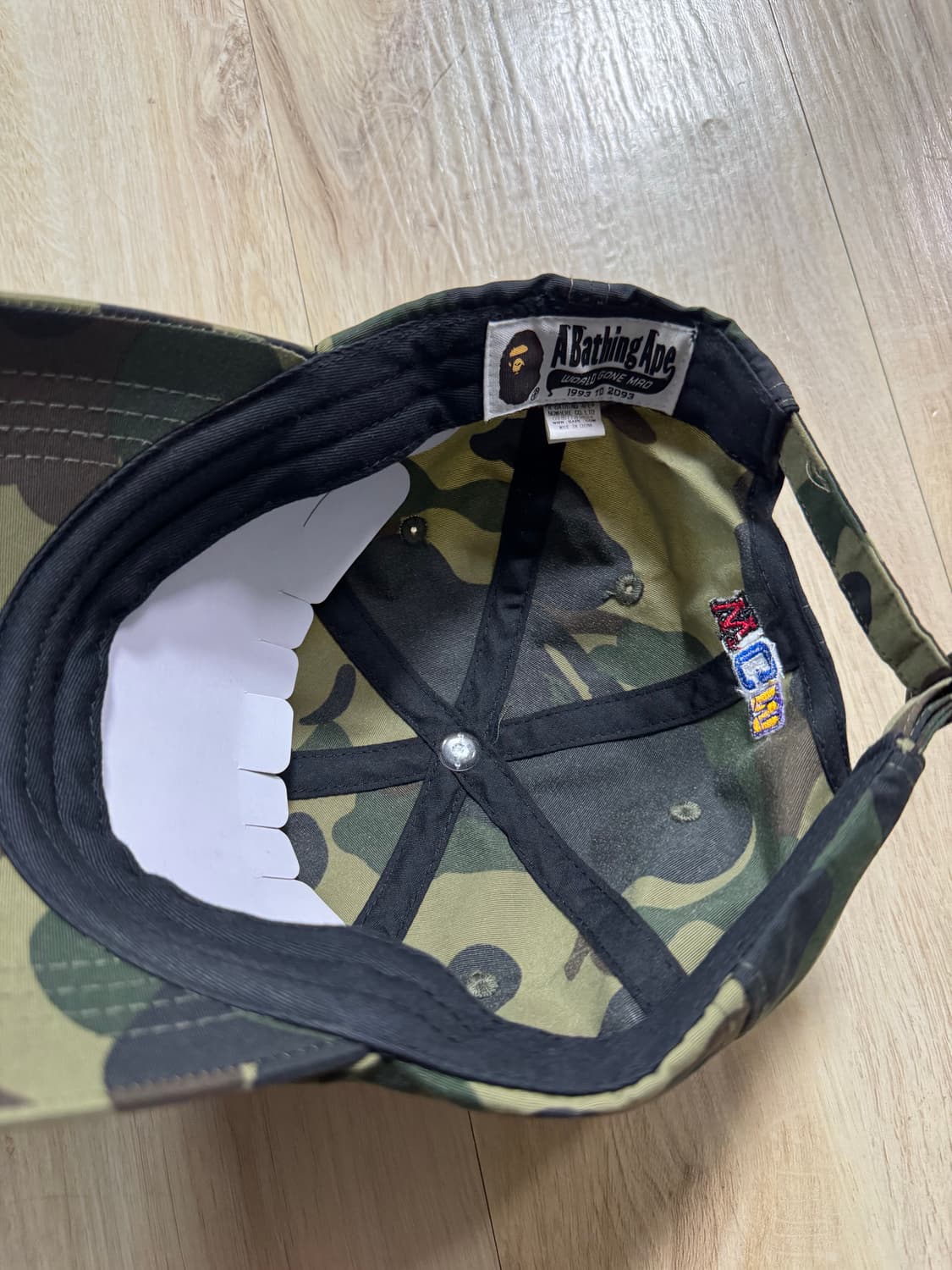 베이프 카모 볼캡 상품이미지3