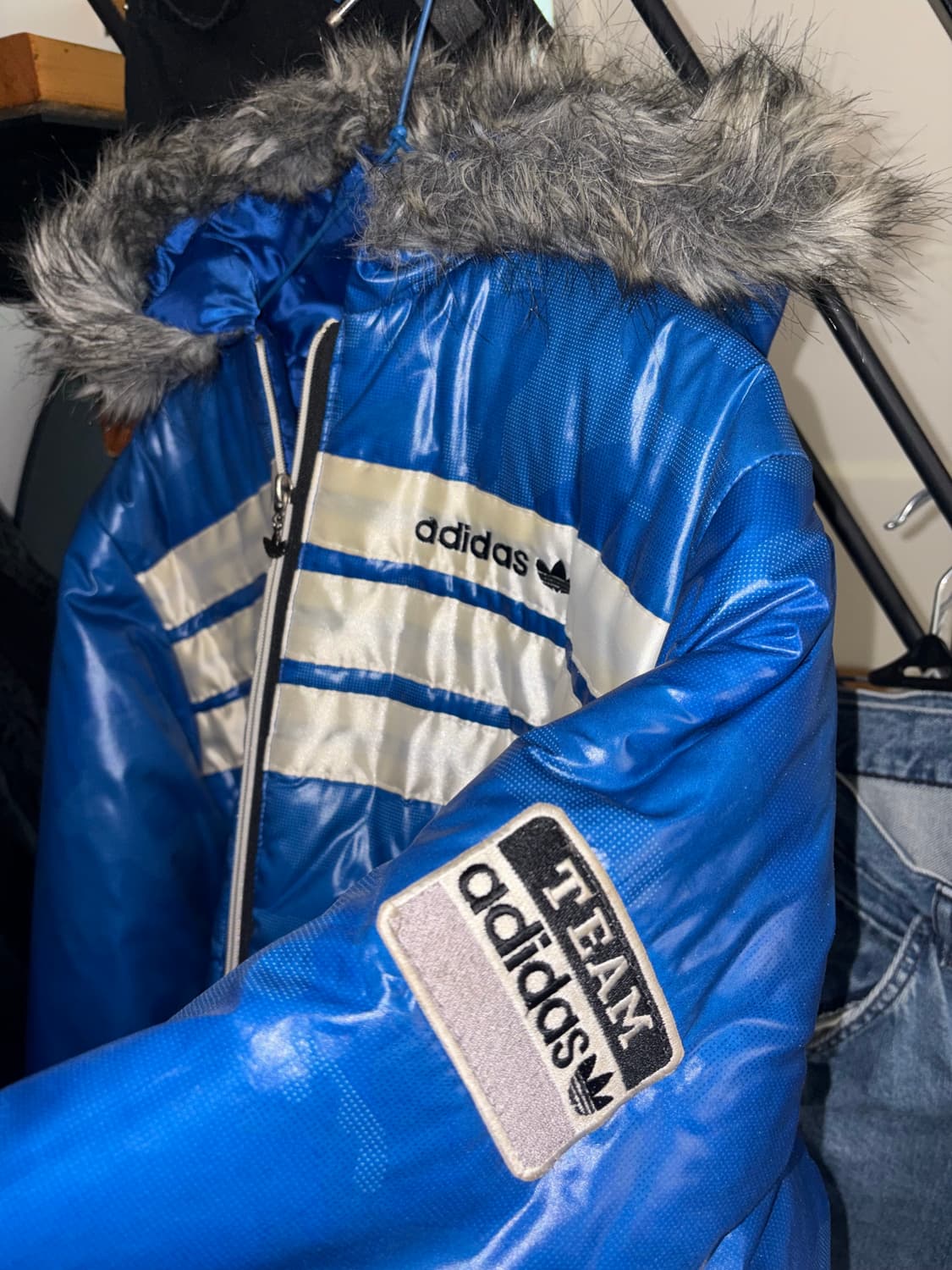 Adidas 아디다스 fur 퍼 패딩 상품이미지2