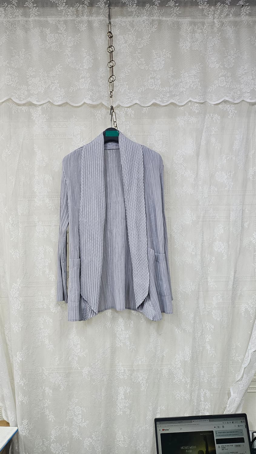 일본빈티지 플리츠 주름 가디건  상품이미지1