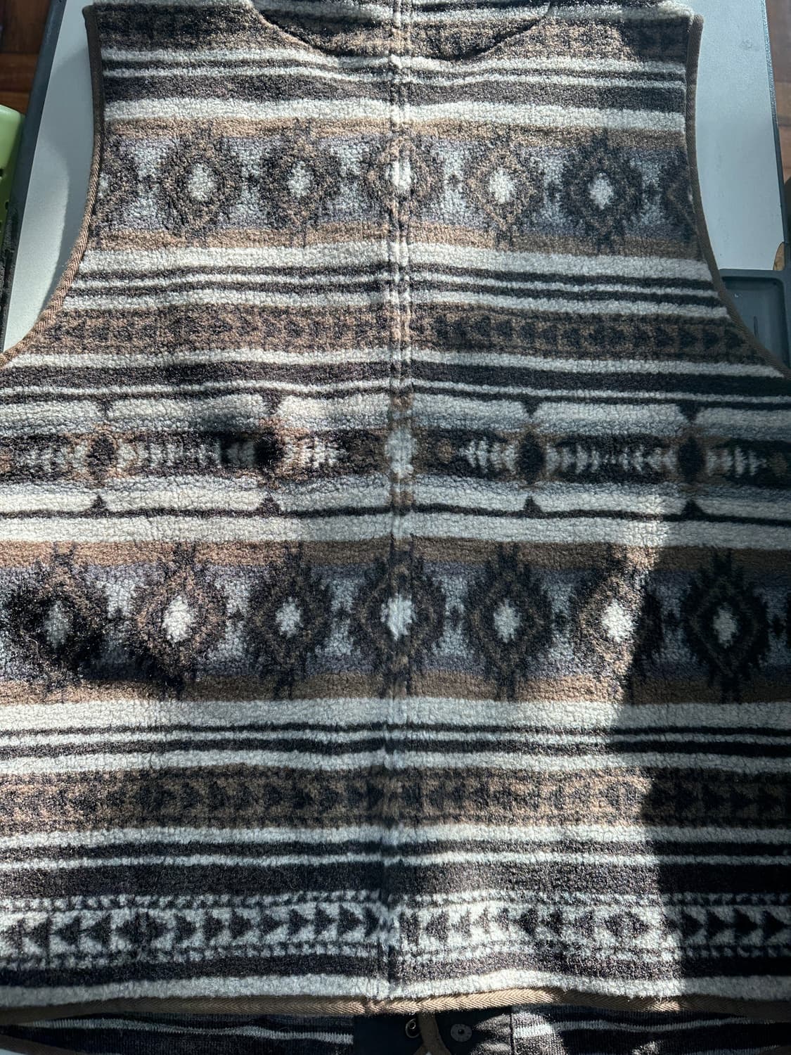 rrl 자카드 플리스 베스트 L 새상품 상품이미지2