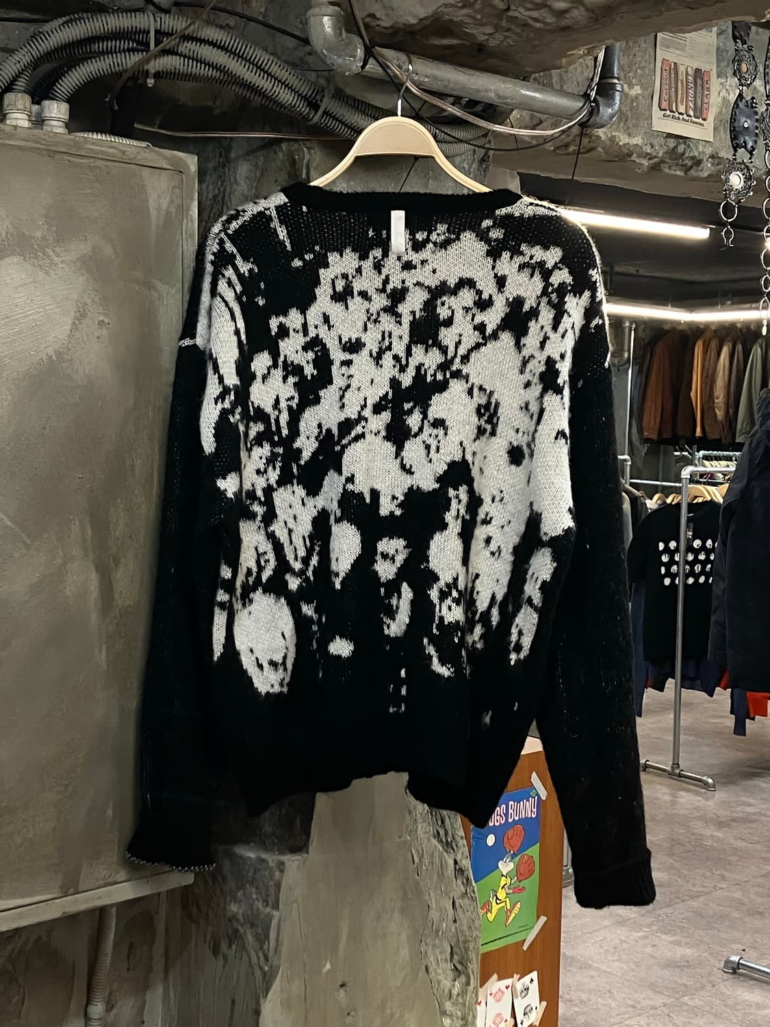 노매뉴얼 니트 가디건 M 블랙  #csz2527 상품이미지2