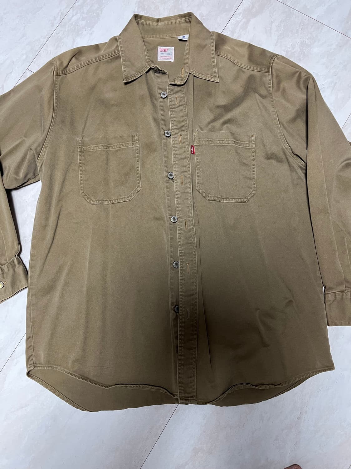 90's 리바이스 워크셔츠 L사이즈 상품이미지1