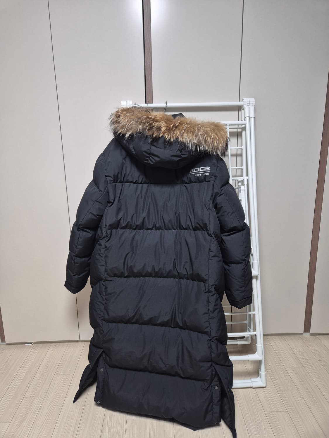 다이나핏 엣지 롱패딩 2XL(110) 블랙 상품이미지2