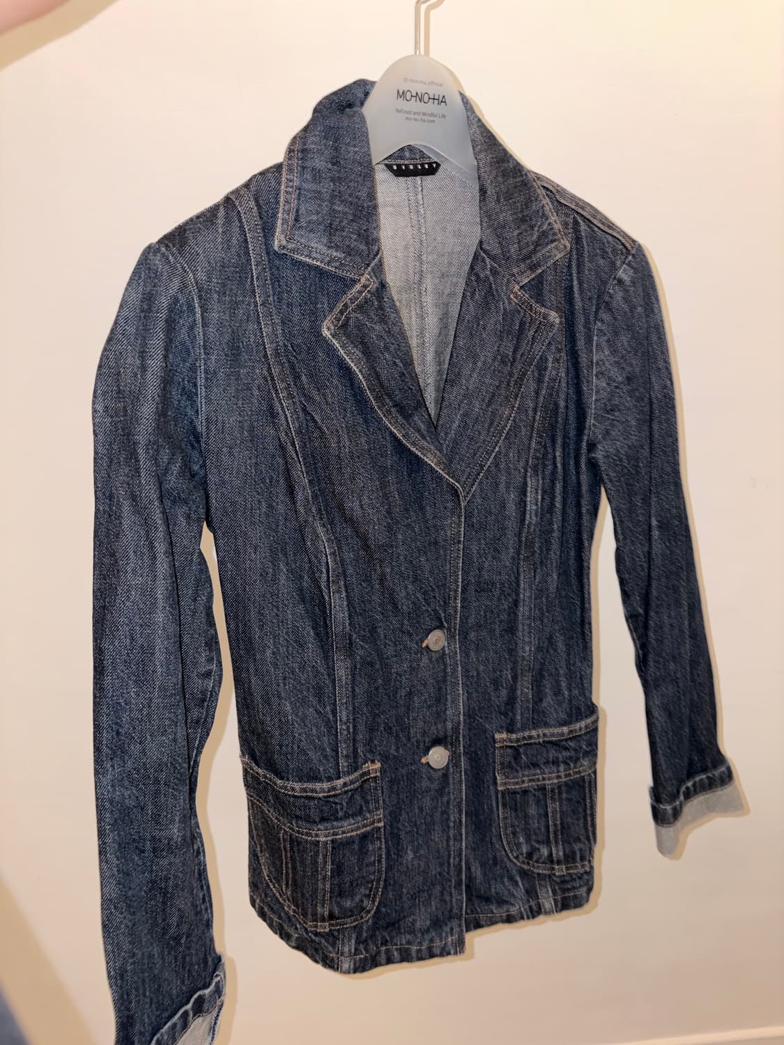 SISLEY 시슬리 데님자켓 S  (cos,arket) 상품이미지8