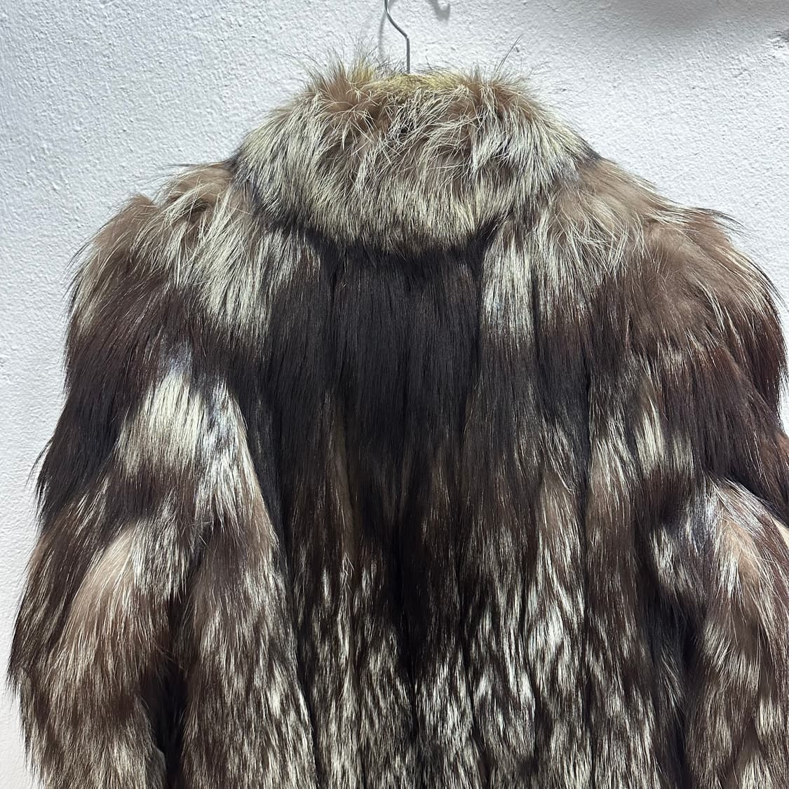 조세핀 브라운 실버 사가폭스 퍼자켓M 상품이미지9