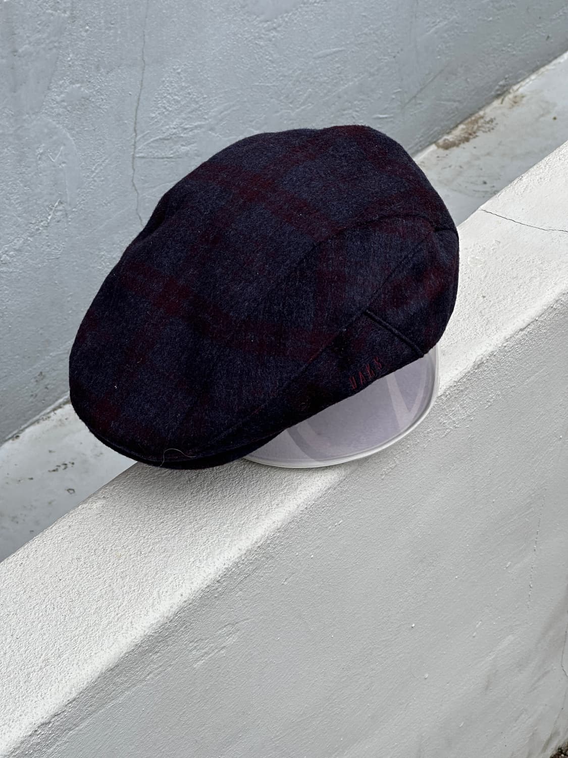 [M] 닥스 울 체크 헌팅캡 모자 트래퍼 디테일 상품이미지2