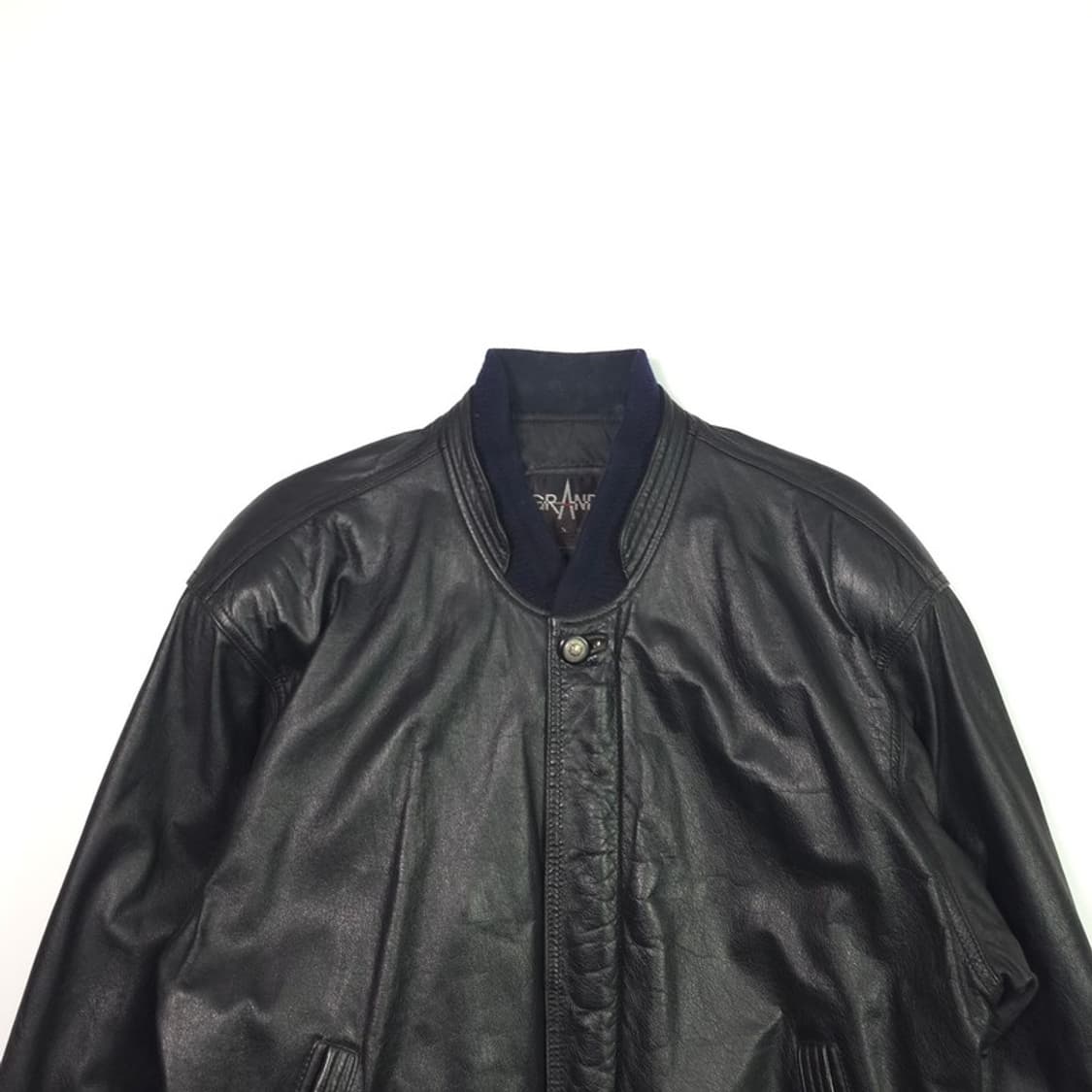 GRAND Vintage 소가죽 봄버 자켓  상품이미지3