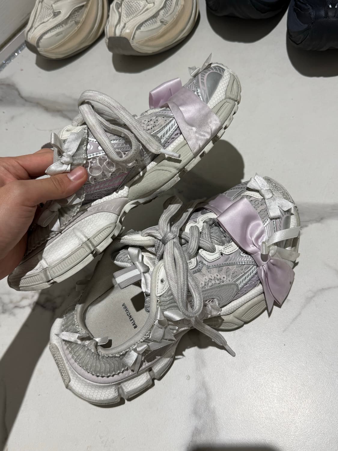 발렌시아가 3XL 리본 청키 뮬 상품이미지3