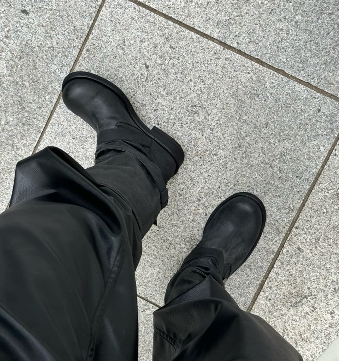네거티브쓰리 롱부츠 240 블랙 상품이미지3
