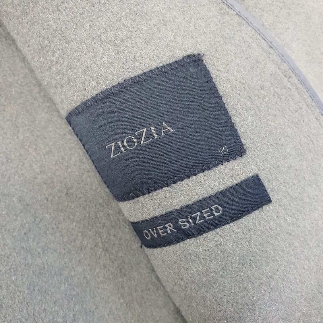 지오지아 오버핏 울 코트 남자95 상품이미지8