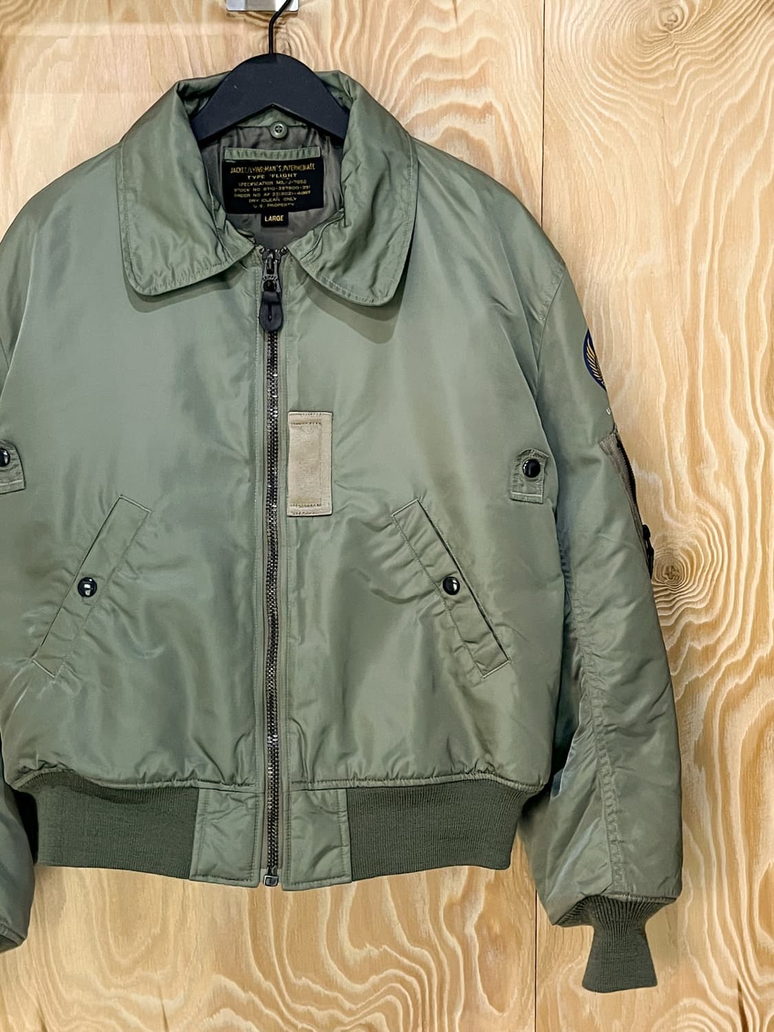 카모랜드 U.S.A.F B-15 플라이트 자켓 상품이미지4