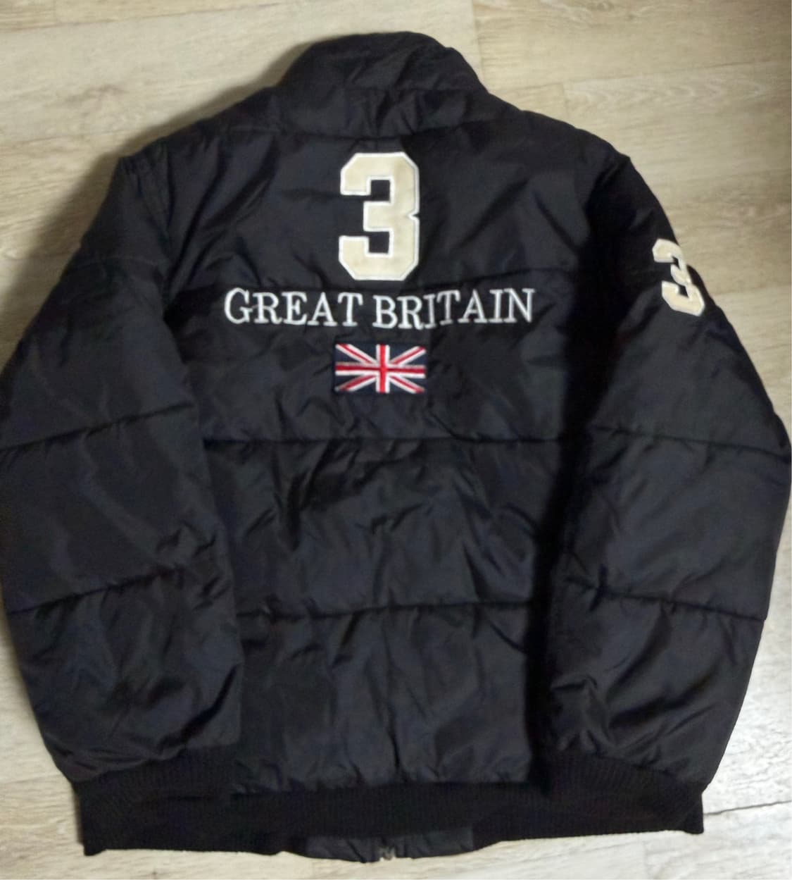 폴로 빅포니 브리튼 패딩 블랙 M 상품이미지2