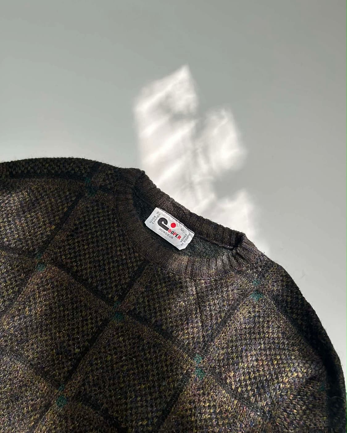 [L] 쿠퍼 캐나다 울 니트 스웨터 상품이미지5