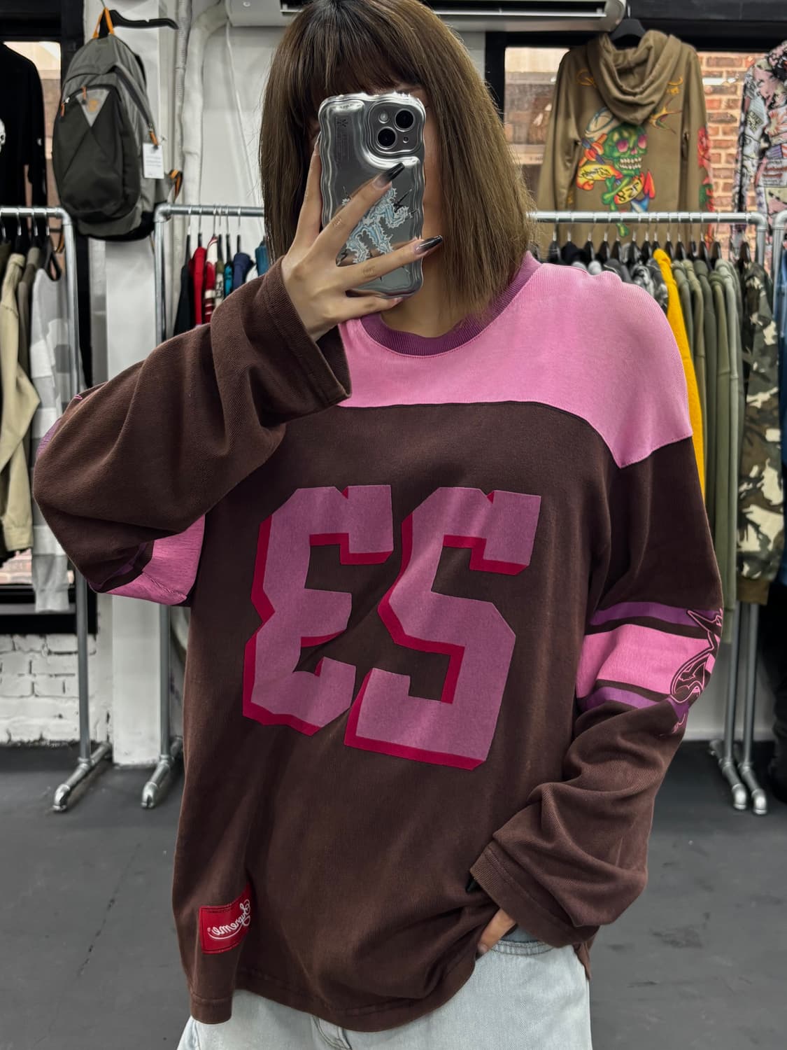 슈프림 풋볼 범블비 롱슬리브 상품이미지1