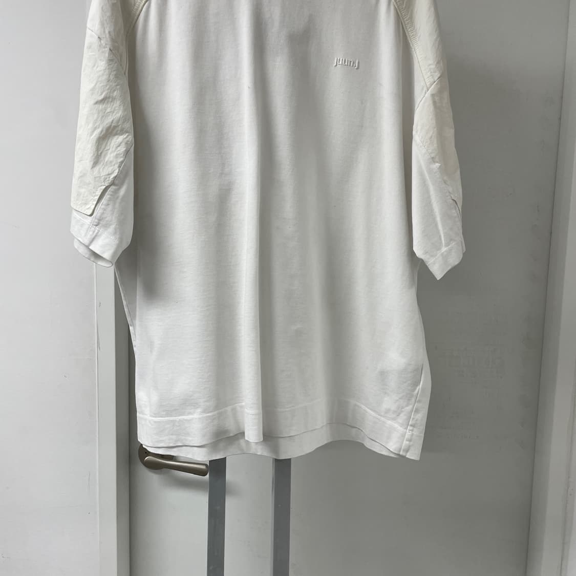 준지 화이트 반팔 티셔츠 L 상품이미지3