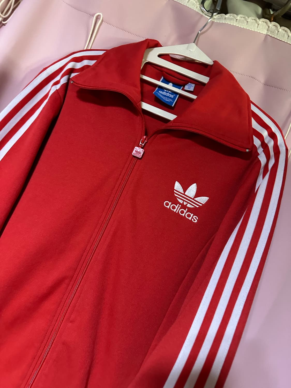 아디다스져지 아디다스 유로파 레드 아디다스 불꽃져지 아디다스집업 트랙탑 상품이미지1