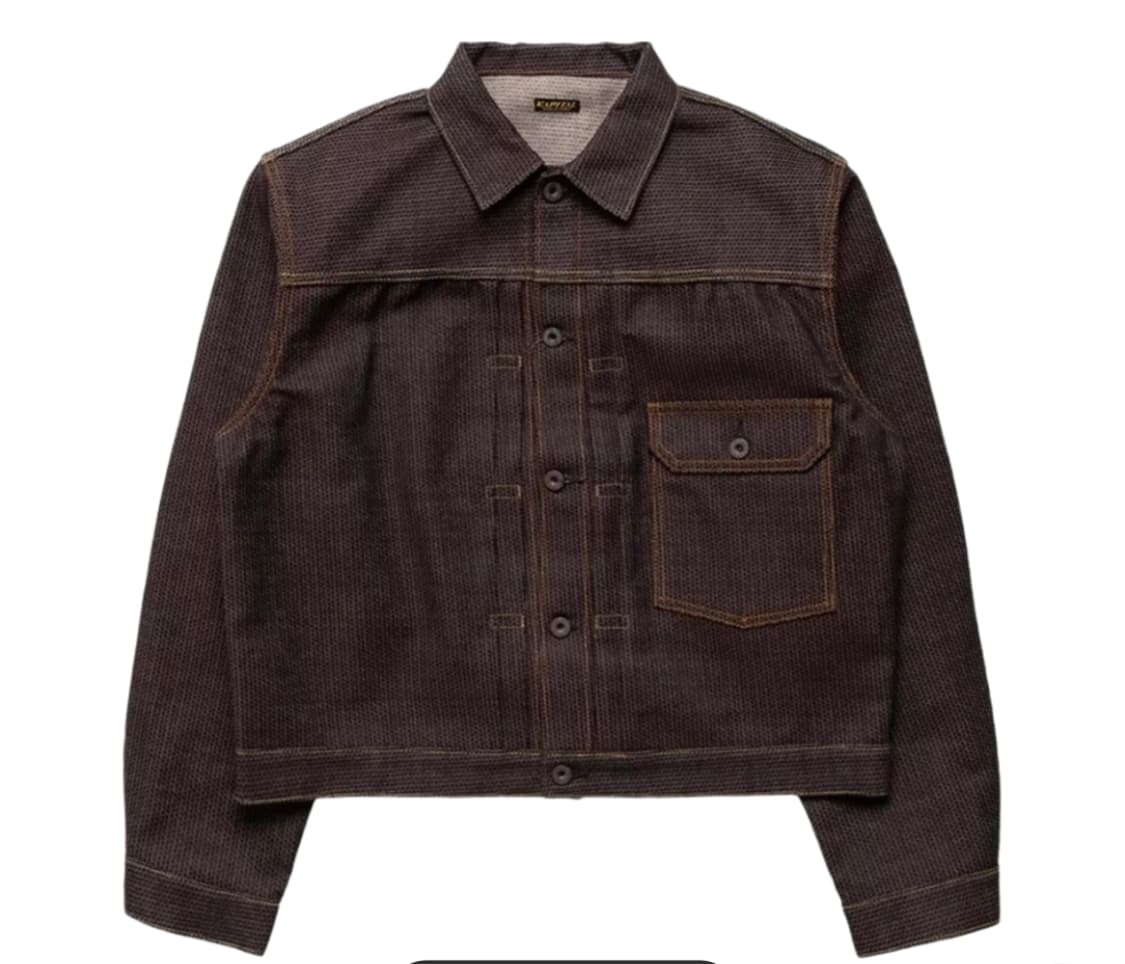 캐피탈 센츄리 데님 1세대 자켓 넘버5 브라운 6사이즈 상품이미지1