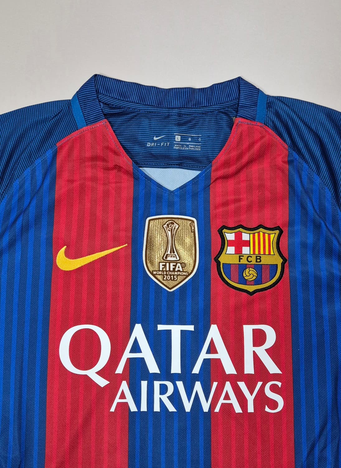 16-17 바르셀로나 네이마르 홈 유니폼 L 상품이미지3