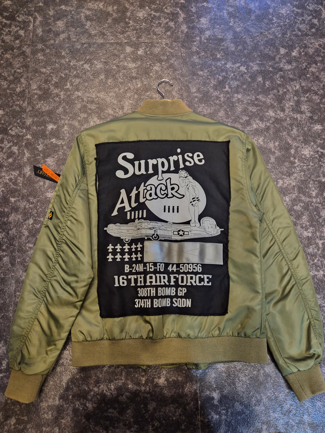 샤인(SHINE) 브랜드의 항공점퍼 - 100(L) 상품이미지7