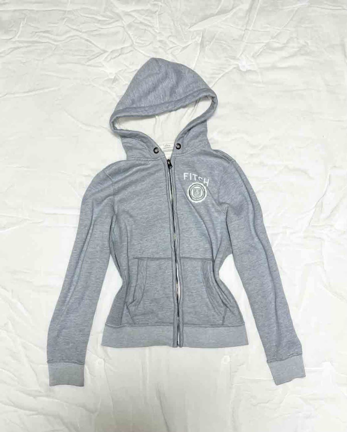 아베크롬비 앤 피치 그레이 후드집업 빈티지 올드스쿨 갸루 상품이미지1