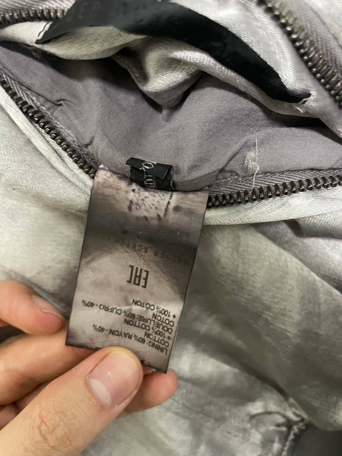 Haider ackermann 20fw 리버시블 퍼스 perth 봄버 상품이미지7