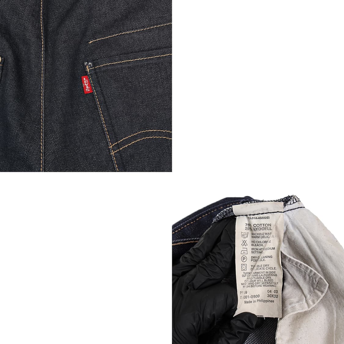 리바이스 00s 버튼플라이 엔지니어드 진 (30) 상품이미지8