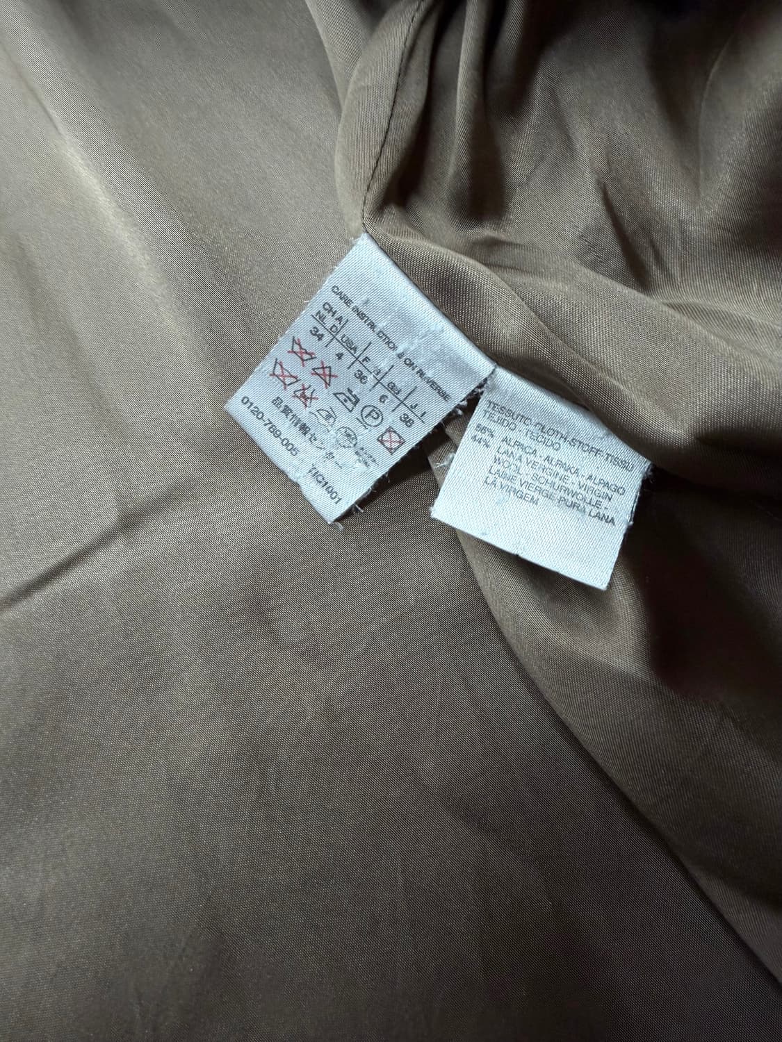 IT38/ 막스마라 알파카 후디드 코트 자켓 상품이미지8