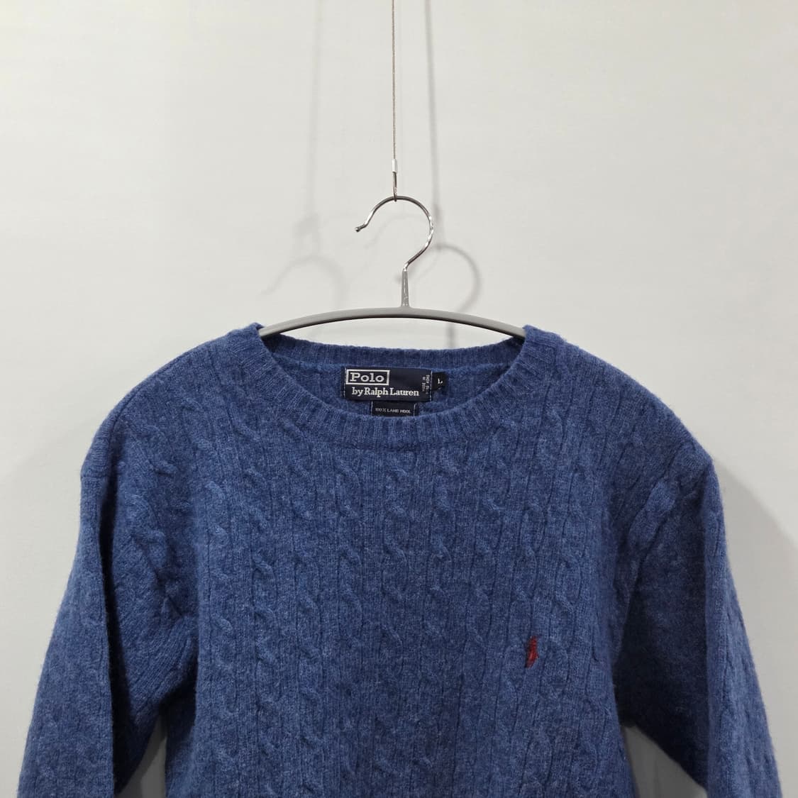 폴로랄프로렌 케이블 울 니트 L 상품이미지2